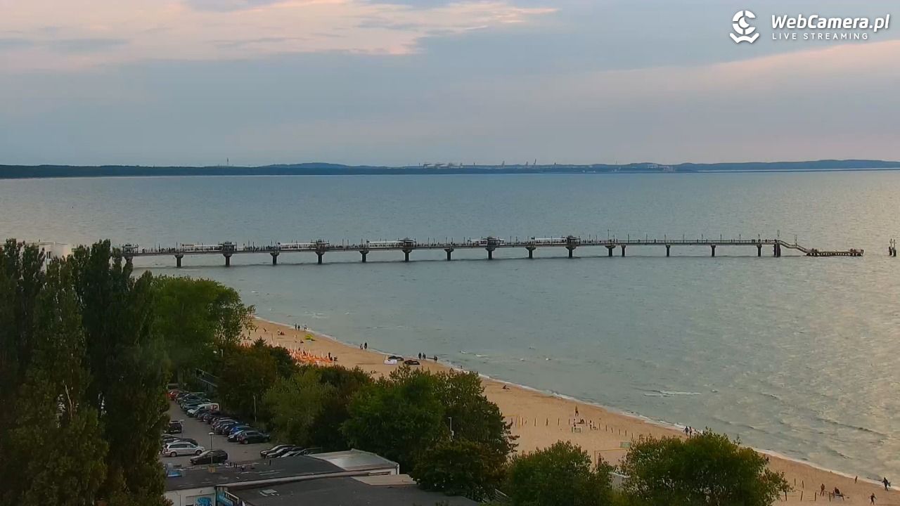 MIĘDZYZDROJE - widok panoramiczny - 31 lipiec 2026, 20:10