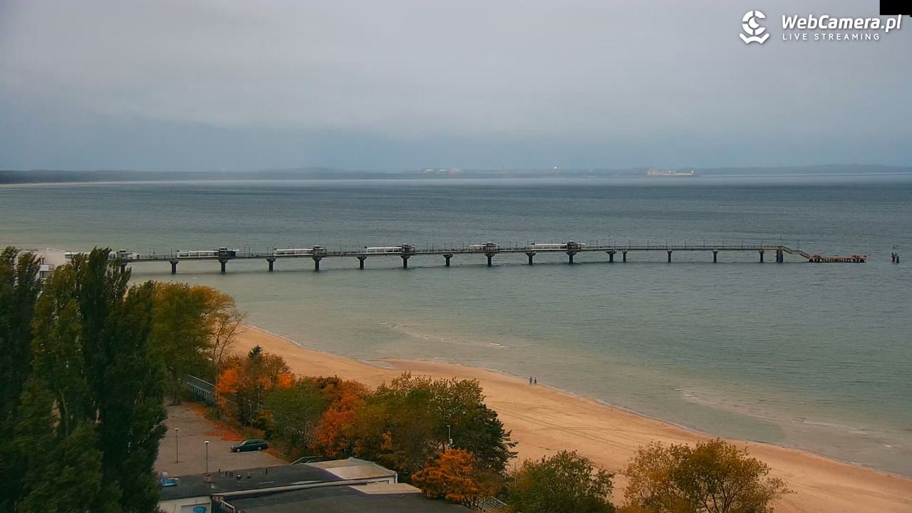 MIĘDZYZDROJE - widok panoramiczny - 24 październik 2025, 08:00