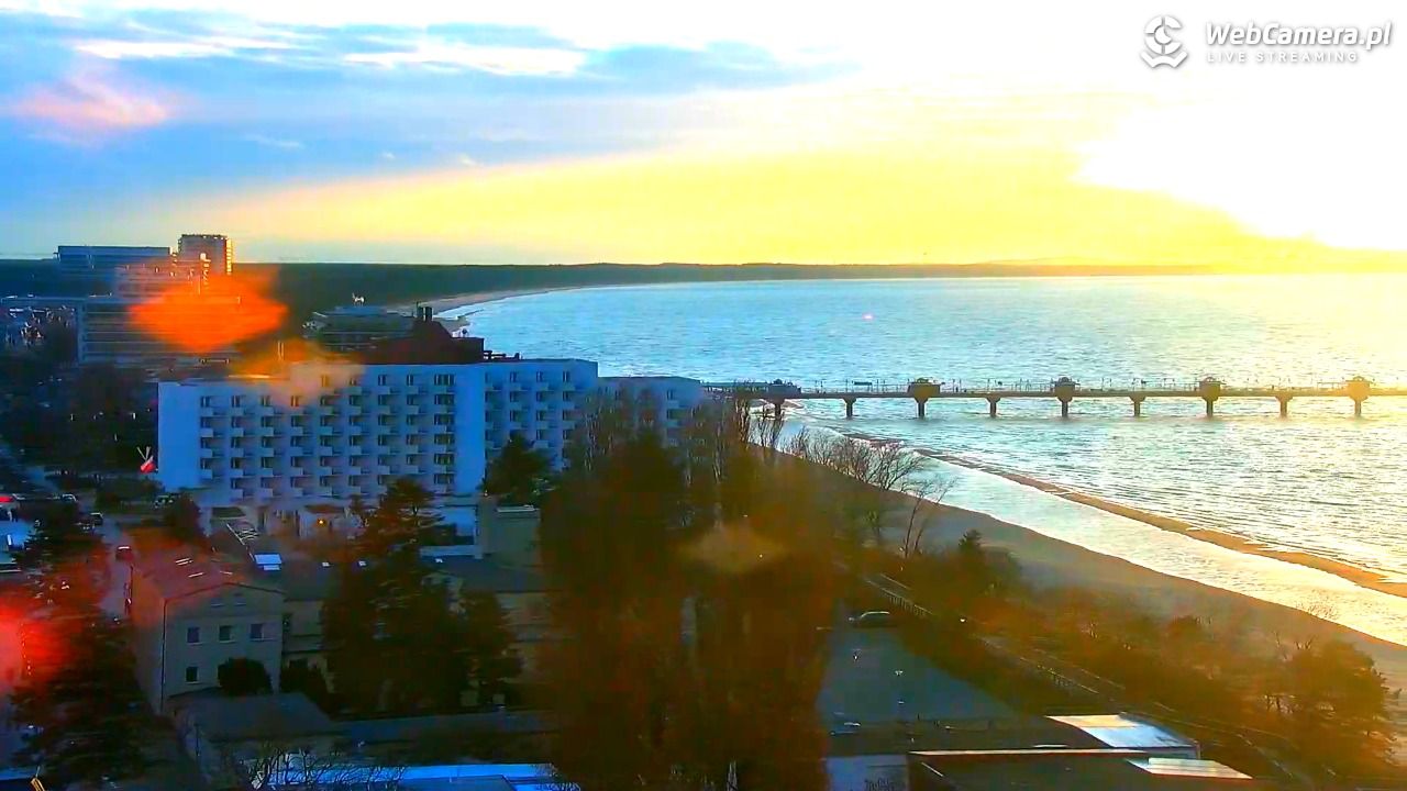 MIĘDZYZDROJE - widok panoramiczny - 16 marzec 2026, 17:39