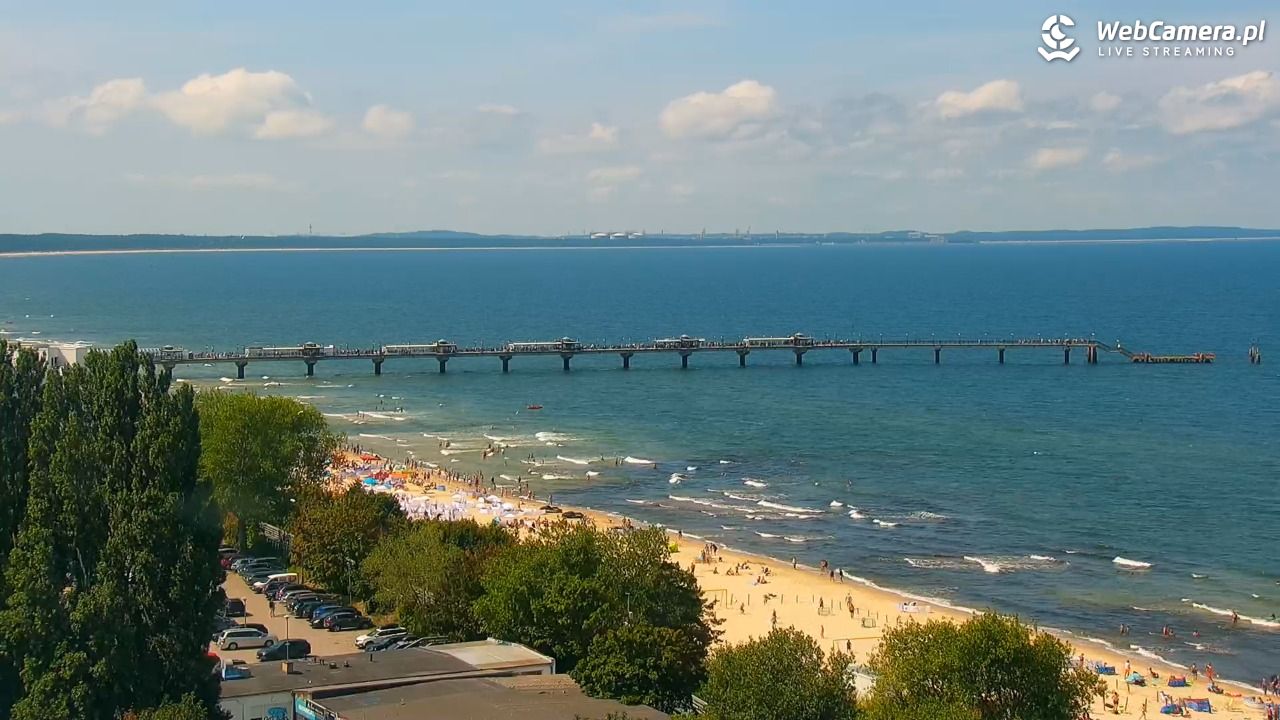 MIĘDZYZDROJE - widok panoramiczny - 31 lipiec 2026, 12:26