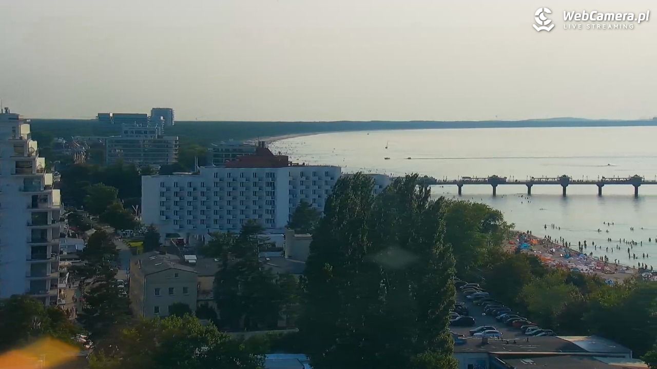 MIĘDZYZDROJE - widok panoramiczny - 30 lipiec 2026, 18:25