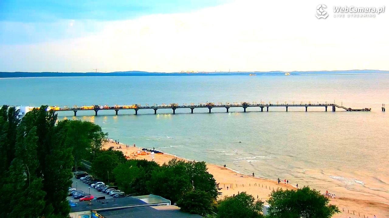 MIĘDZYZDROJE - widok panoramiczny - 09 sierpień 2025, 20:55