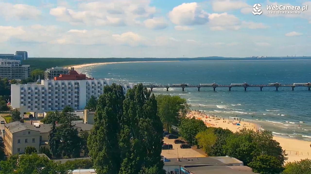 MIĘDZYZDROJE - widok panoramiczny - 29 czerwiec 2025, 13:04