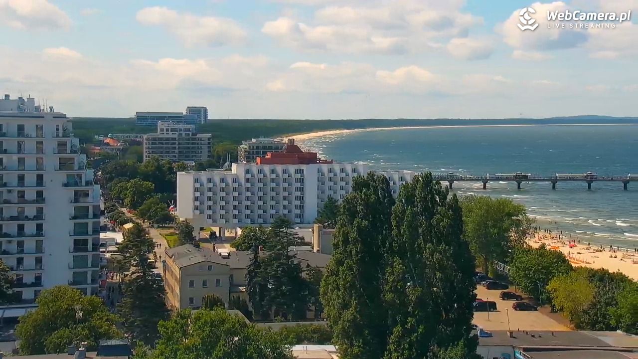 MIĘDZYZDROJE - widok panoramiczny - 29 czerwiec 2025, 13:04
