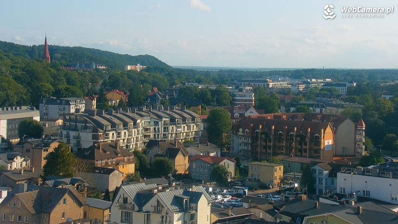 MIĘDZYZDROJE - widok panoramiczny - 01 sierpień 2026, 18:06