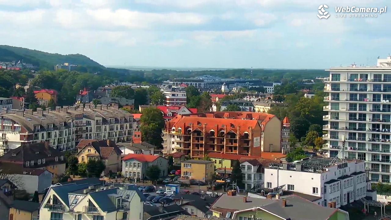 MIĘDZYZDROJE - widok panoramiczny - 10 sierpień 2025, 10:16