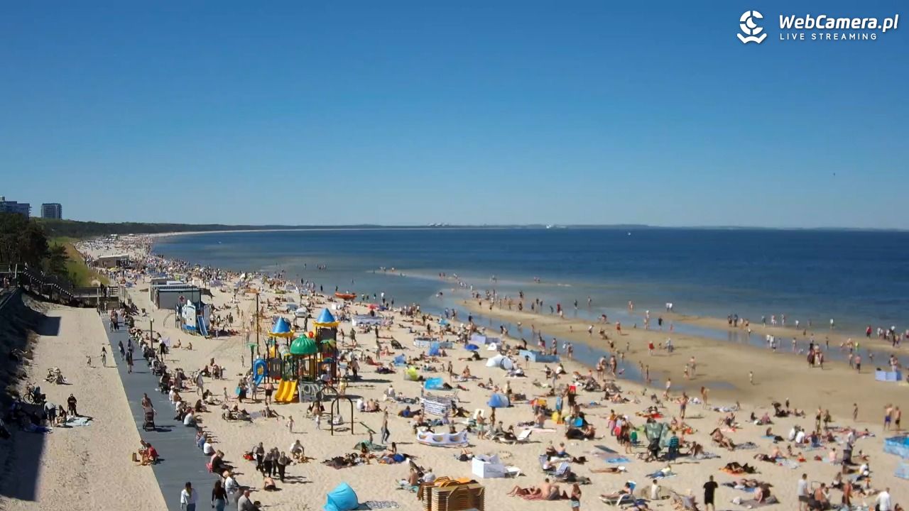 Międzyzdroje - widok na plażę - 02 maj 2026, 11:52