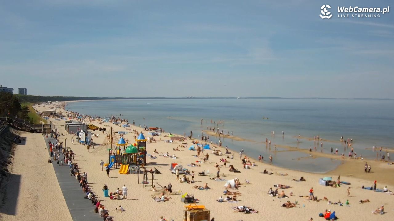 Międzyzdroje - widok na plażę - 03 maj 2026, 11:49