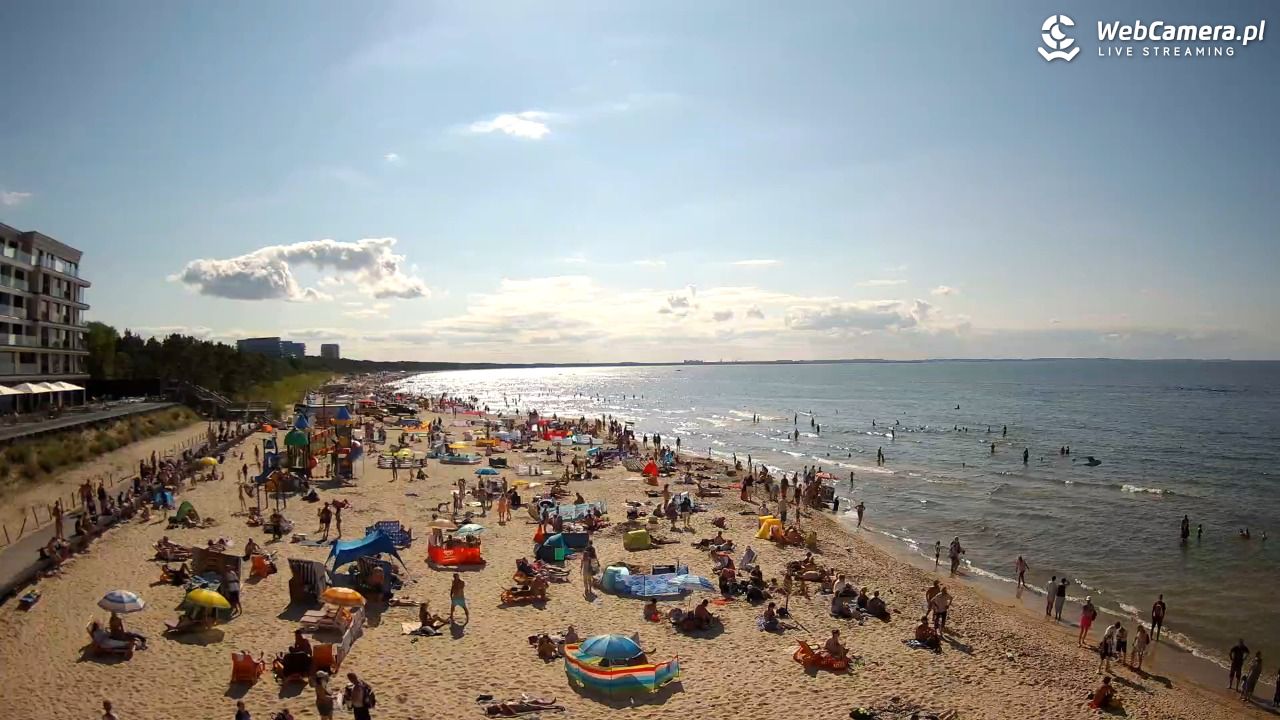 Międzyzdroje - widok na plażę - 08 sierpień 2026, 16:28