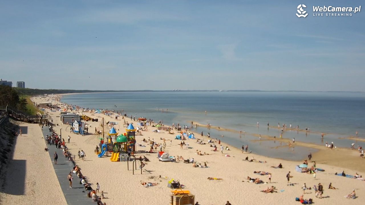 Międzyzdroje - widok na plażę - 03 maj 2026, 11:35