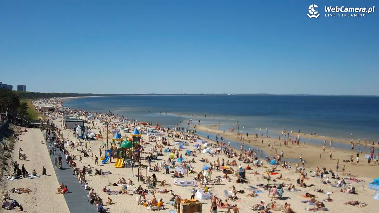 Międzyzdroje - widok na plażę - 02 maj 2026, 12:28