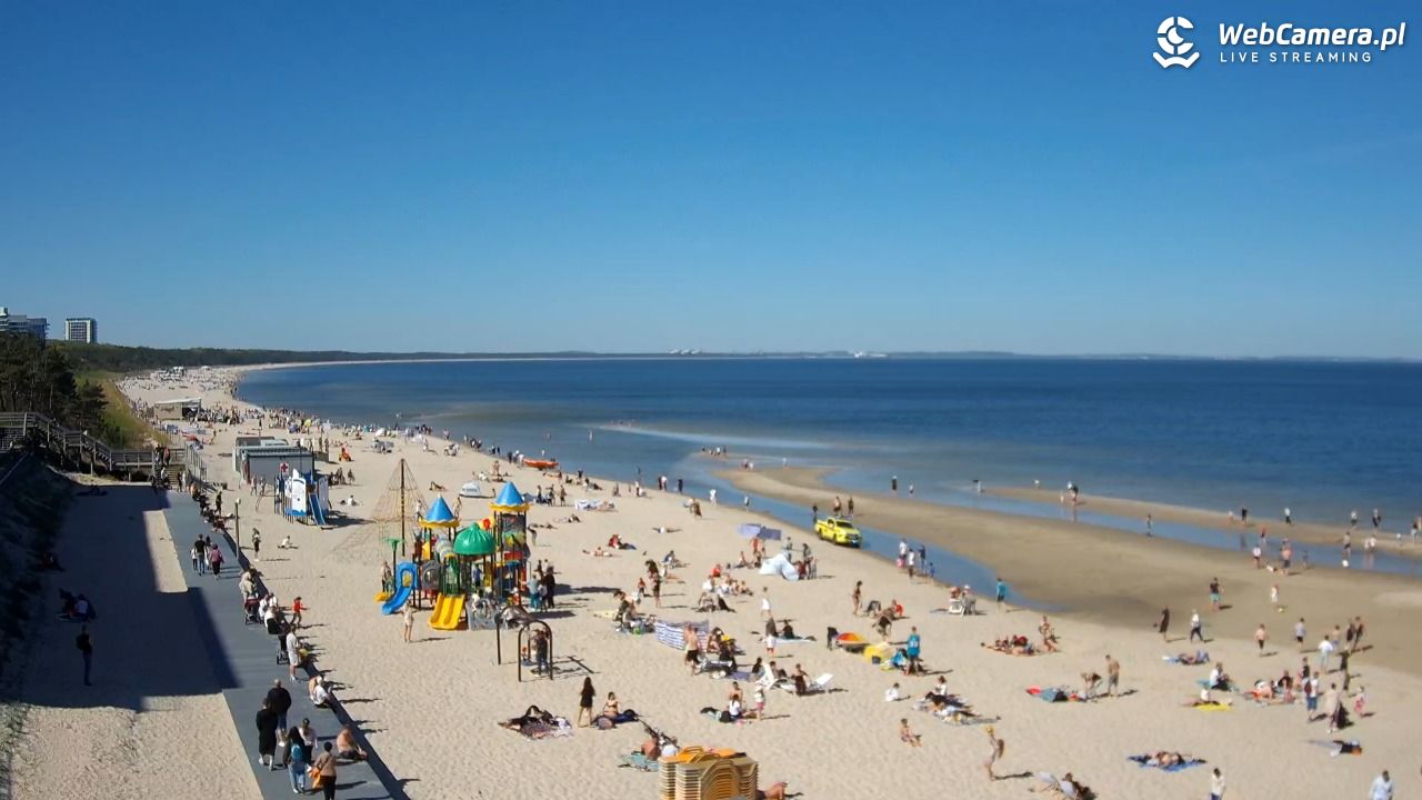 Międzyzdroje - widok na plażę - 02 maj 2026, 10:32