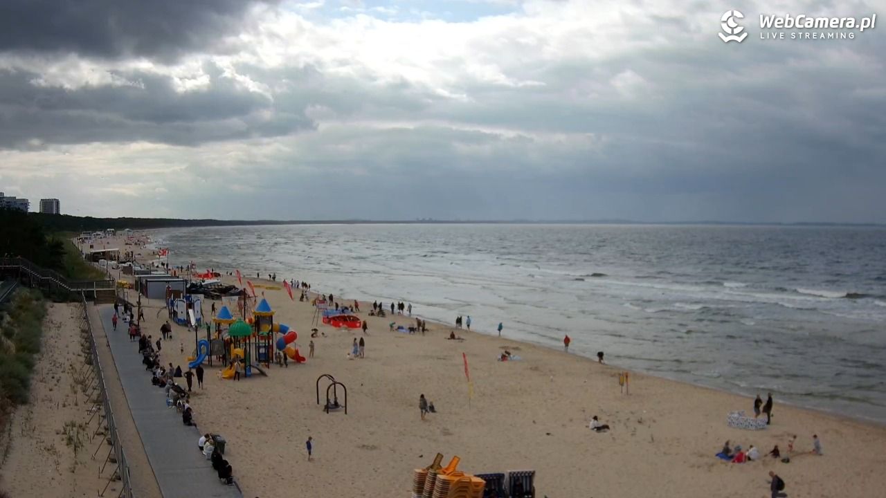 Międzyzdroje - widok na plażę - 06 sierpień 2025, 15:08