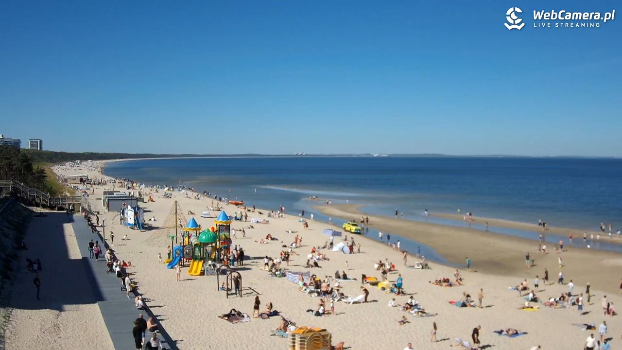 Międzyzdroje - widok na plażę - 02 maj 2026, 10:32