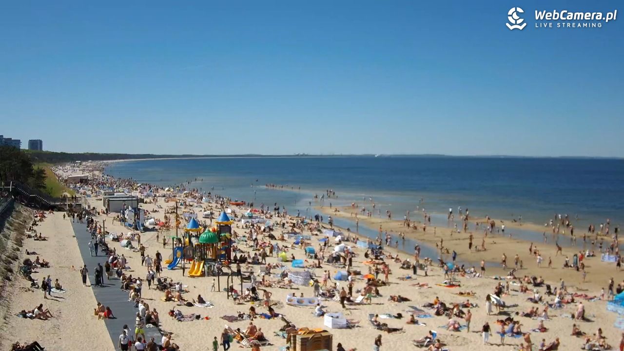 Międzyzdroje - widok na plażę - 02 maj 2026, 12:53
