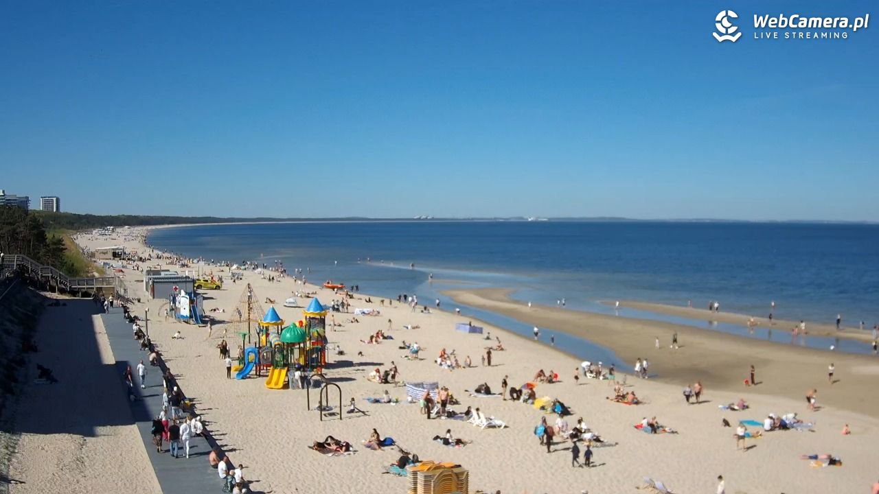 Międzyzdroje - widok na plażę - 02 maj 2026, 10:27