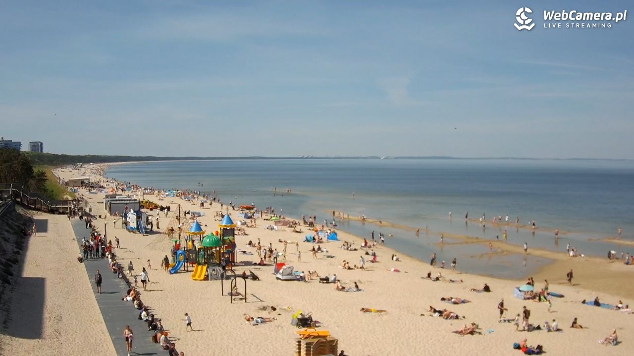 Międzyzdroje - widok na plażę - 03 maj 2026, 11:35