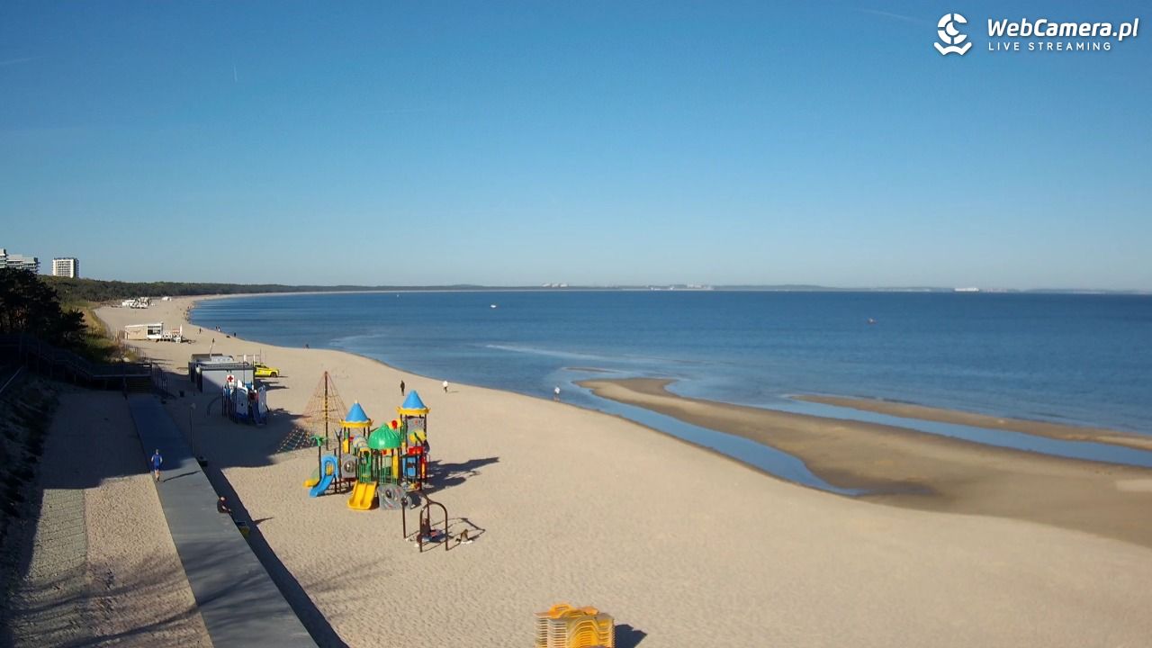 Międzyzdroje - widok na plażę - 02 maj 2026, 08:09