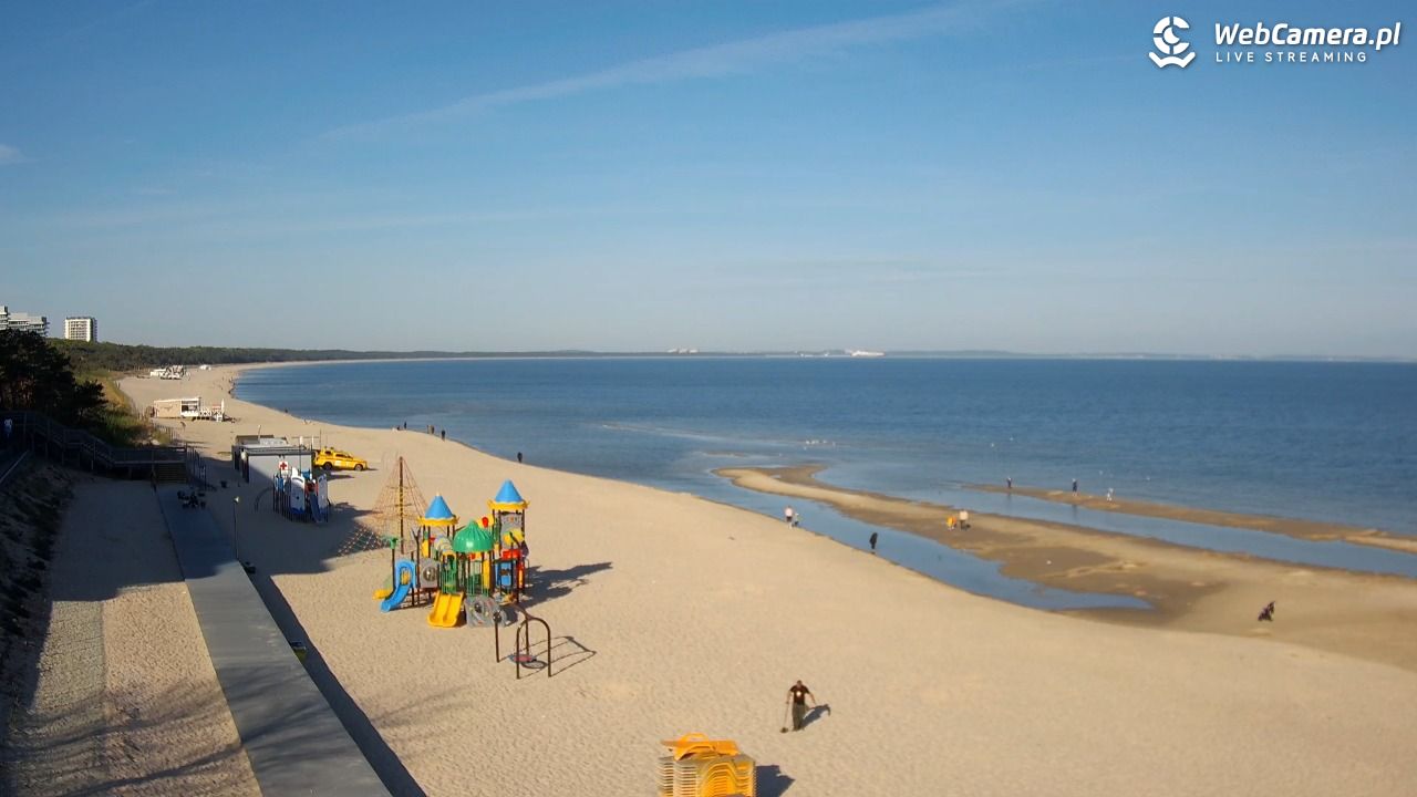 Międzyzdroje - widok na plażę - 03 maj 2026, 08:07