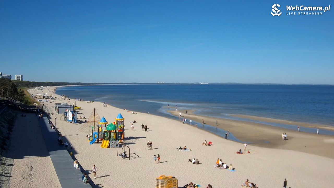 Międzyzdroje - widok na plażę - 02 maj 2026, 09:47