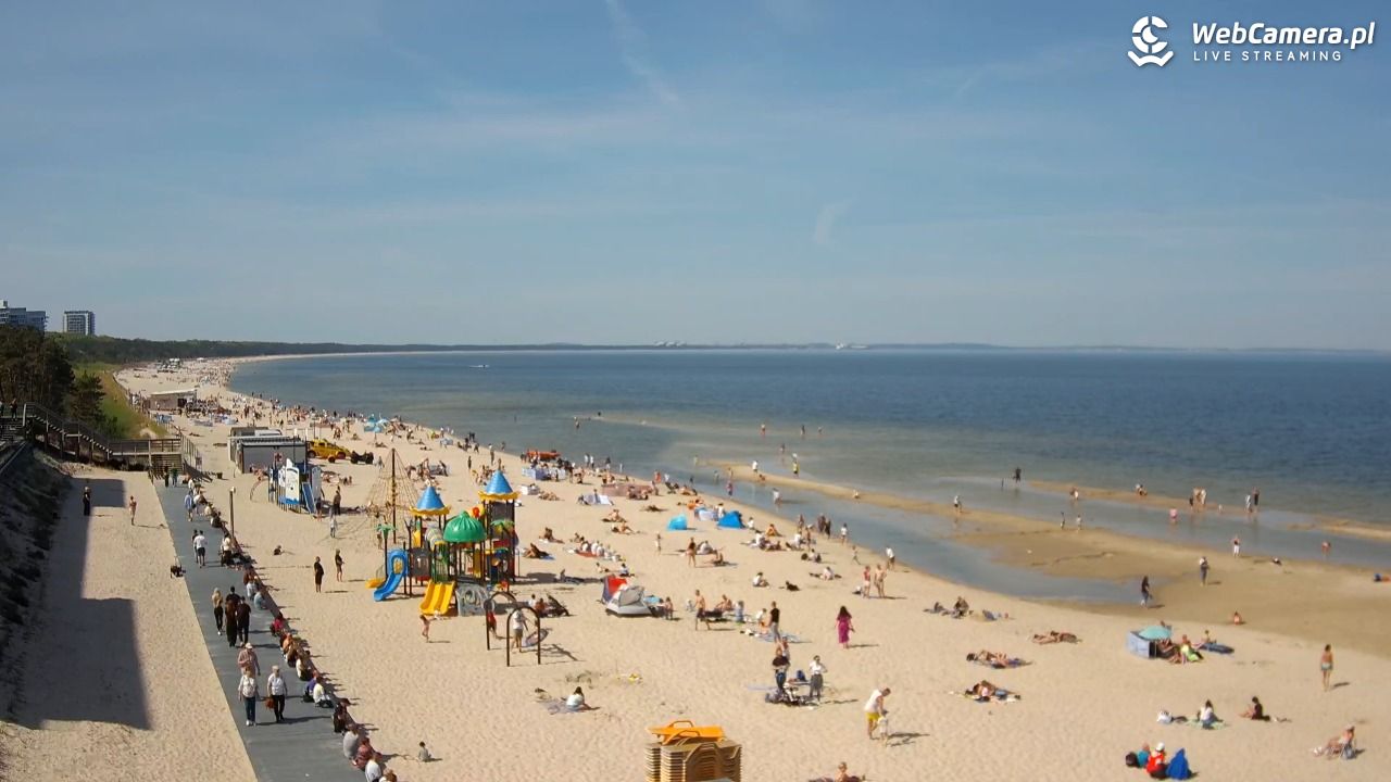 Międzyzdroje - widok na plażę - 03 maj 2026, 11:15