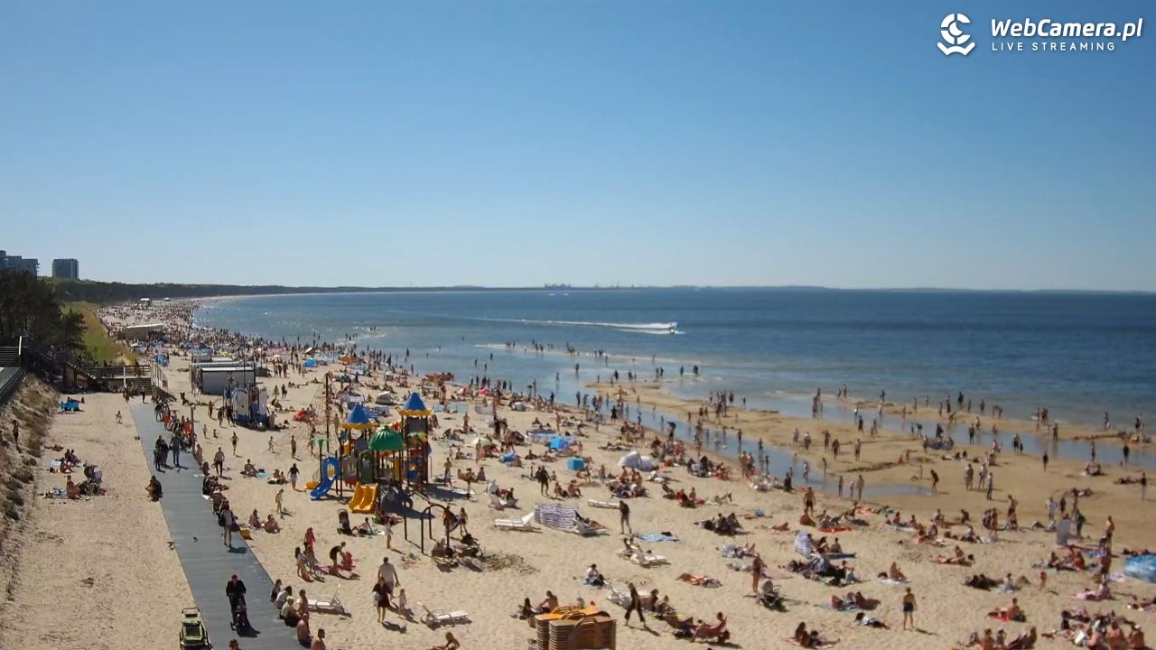 Międzyzdroje - widok na plażę - 02 maj 2026, 14:56