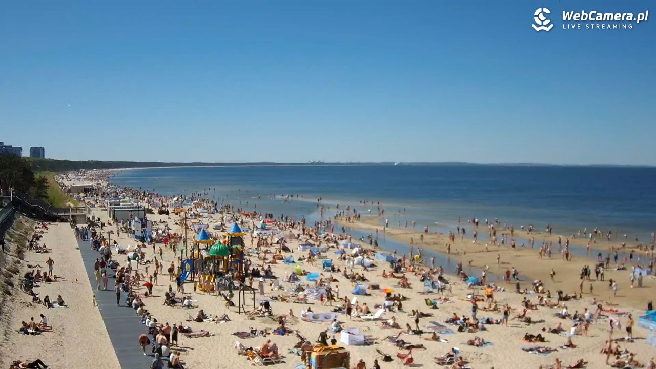 Międzyzdroje - widok na plażę - 02 maj 2026, 13:02