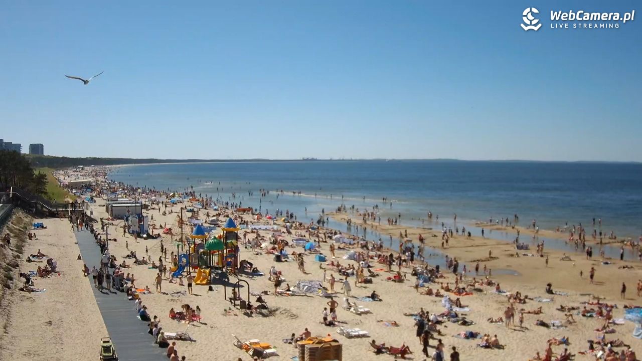 Międzyzdroje - widok na plażę - 02 maj 2026, 14:35
