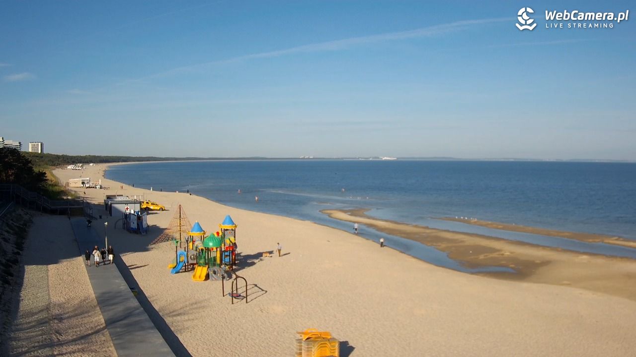 Międzyzdroje - widok na plażę - 03 maj 2026, 07:58