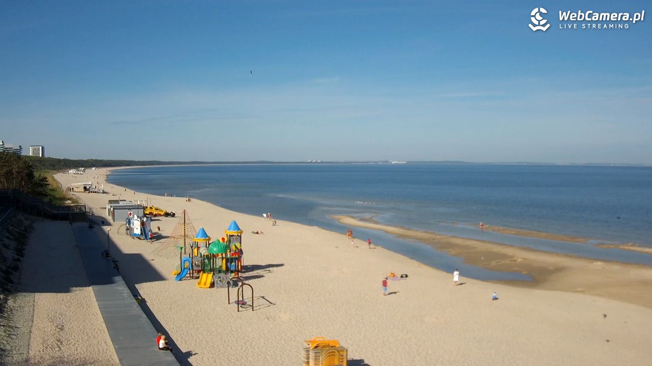 Międzyzdroje - widok na plażę - 03 maj 2026, 09:07