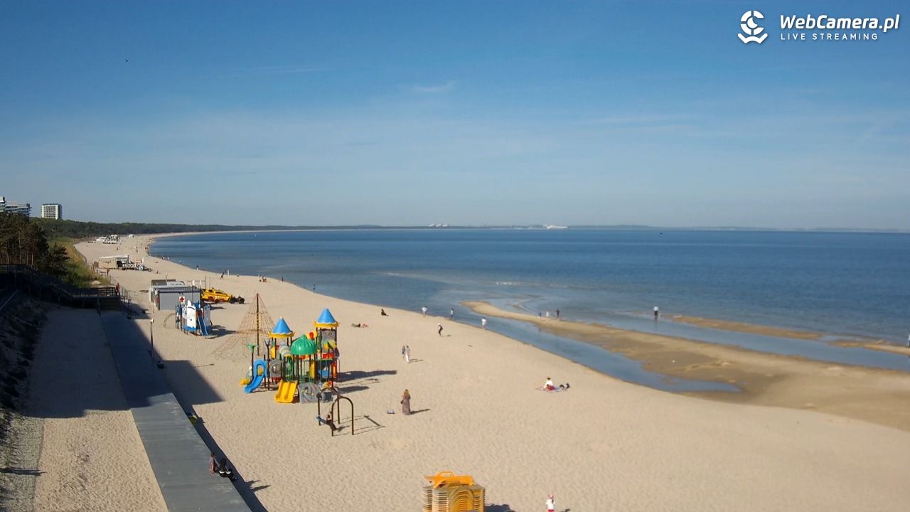 Międzyzdroje - widok na plażę - 03 maj 2026, 09:21