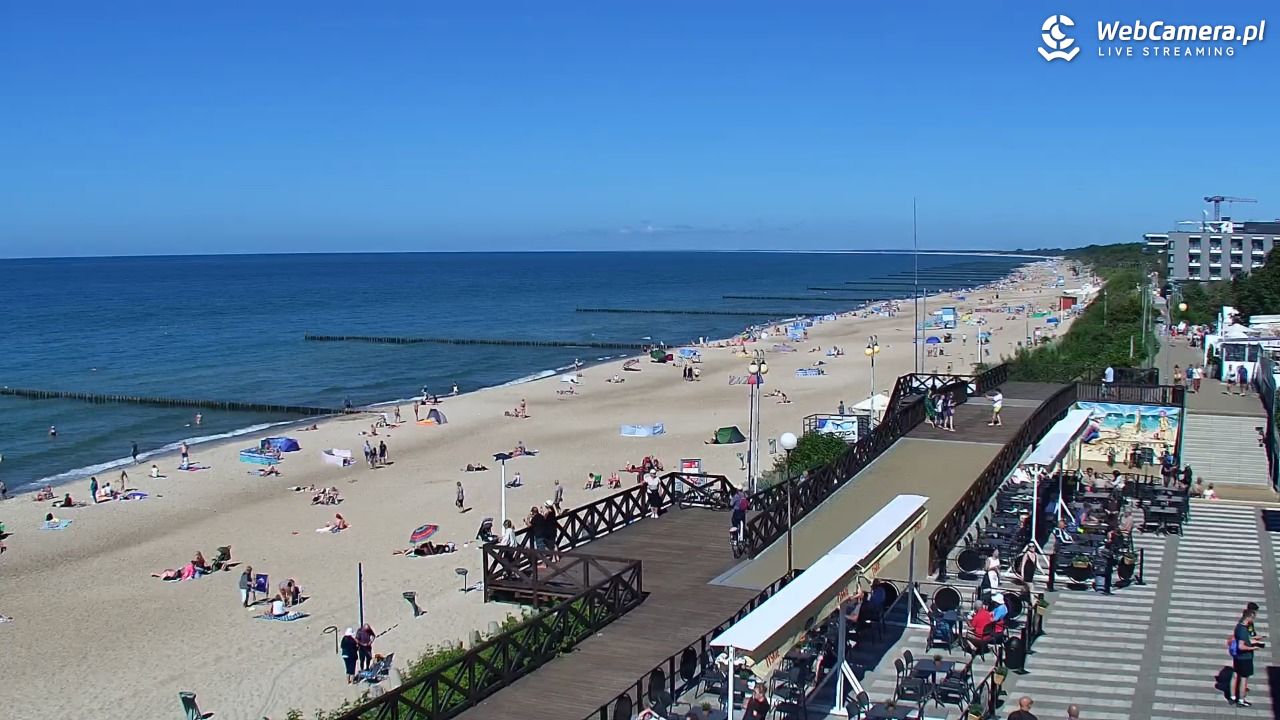 MIELNO - widok na plażę - 23 czerwiec 2026, 15:51