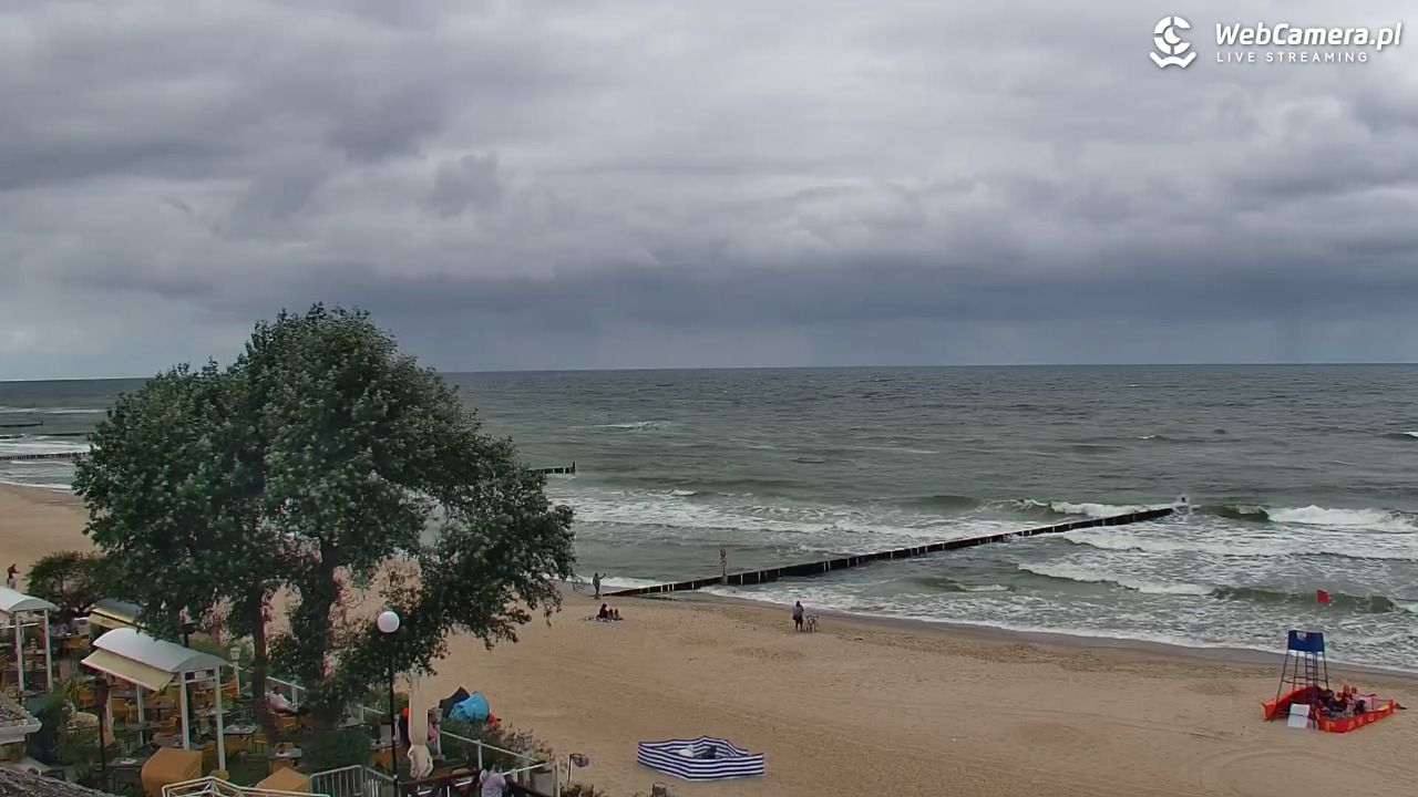 MIELNO - widok na plażę - 07 sierpień 2026, 12:33