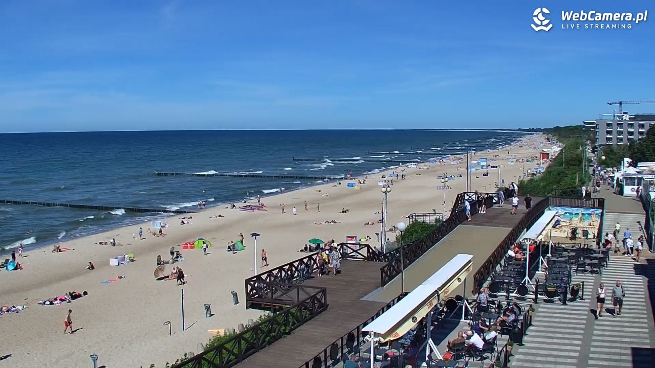 MIELNO - widok na plażę - 22 czerwiec 2026, 15:31