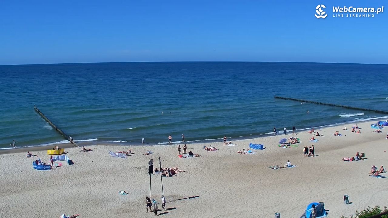 MIELNO - widok na plażę - 23 czerwiec 2026, 15:45