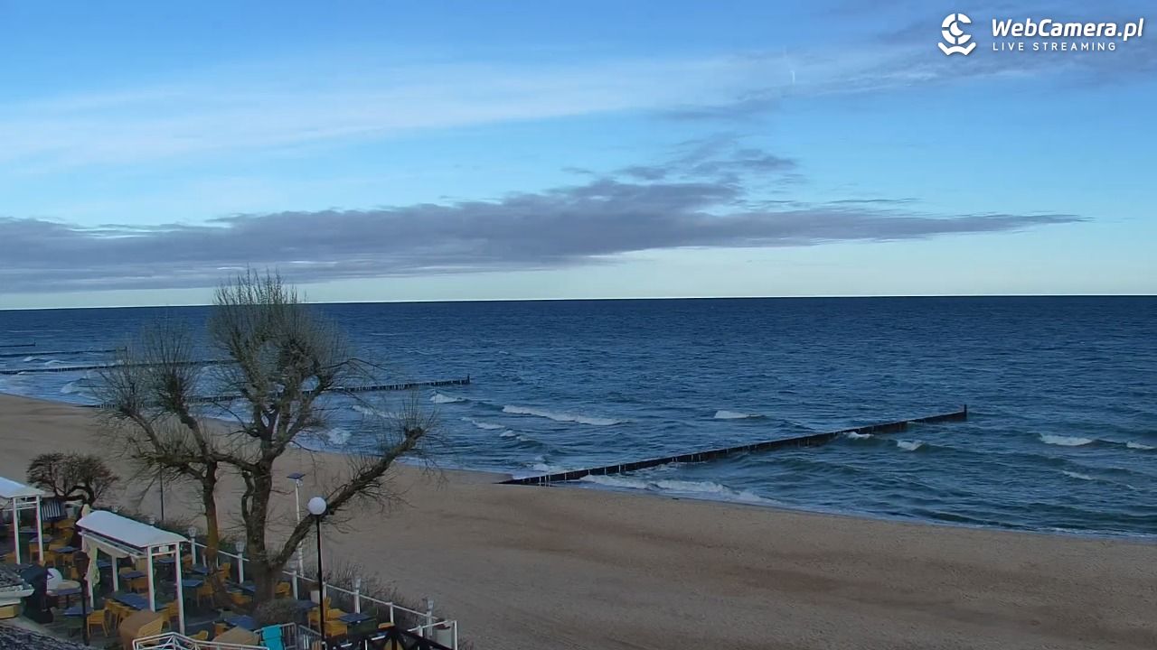 MIELNO - widok na plażę - 07 maj 2026, 07:11