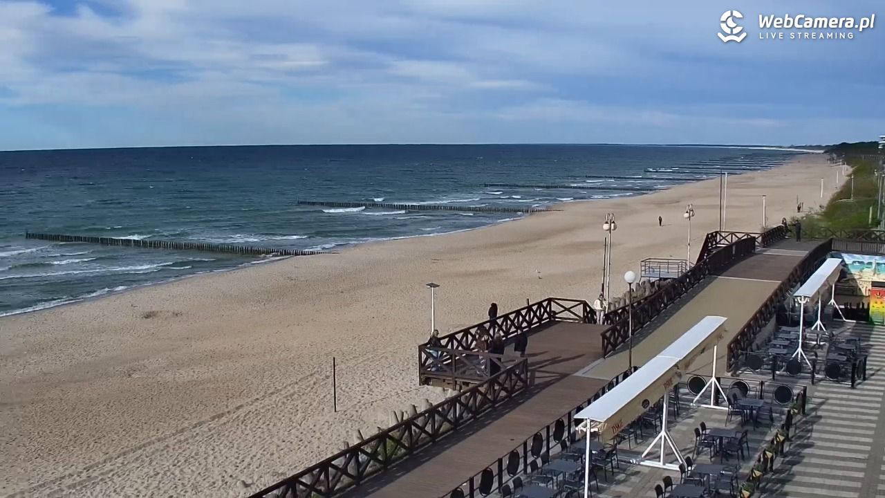 MIELNO - widok na plażę - 07 maj 2026, 17:55