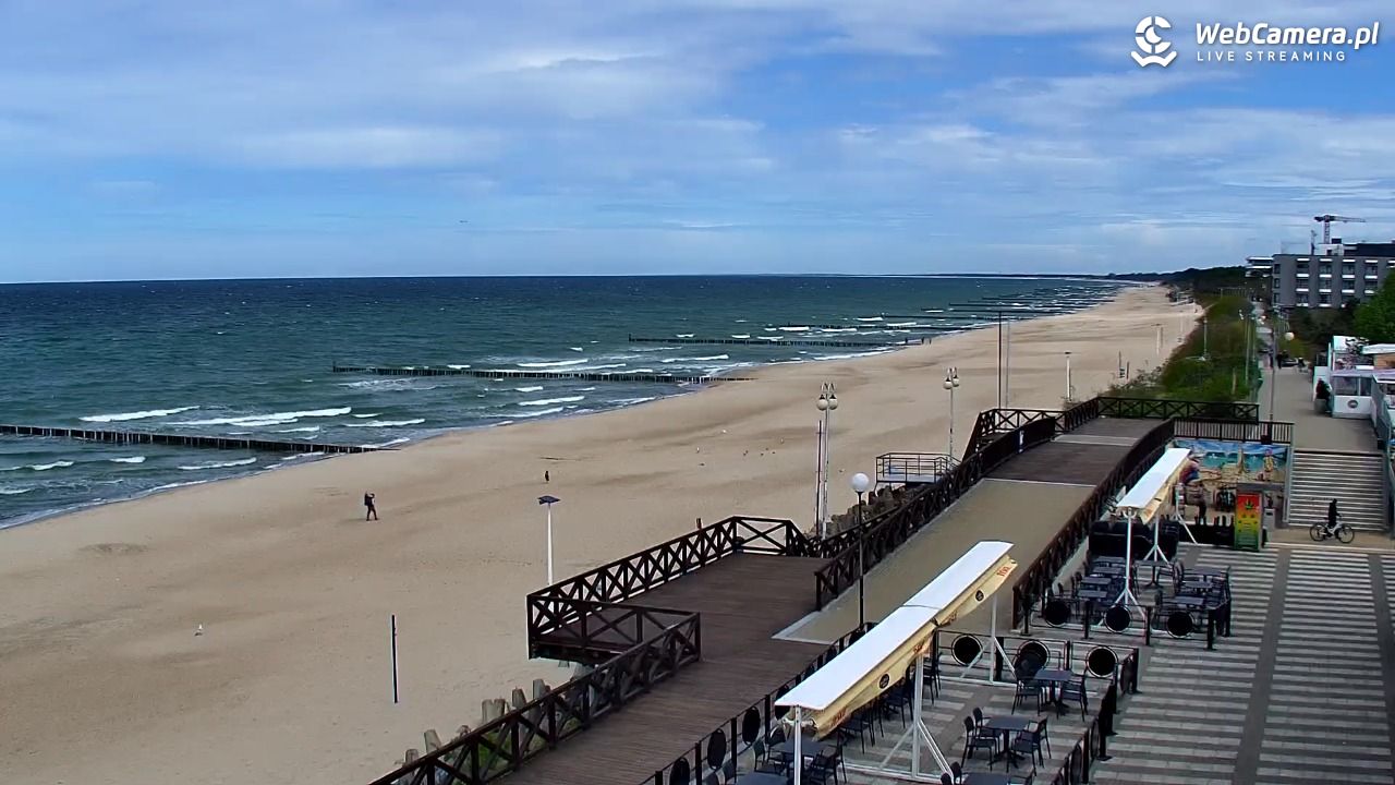 MIELNO - widok na plażę - 08 maj 2026, 13:31