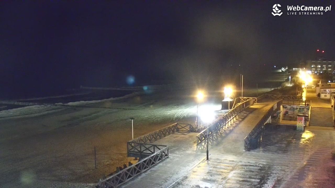 MIELNO - widok na plażę - 04 luty 2026, 19:27
