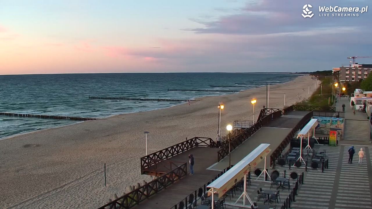 MIELNO - widok na plażę - 07 maj 2026, 20:51