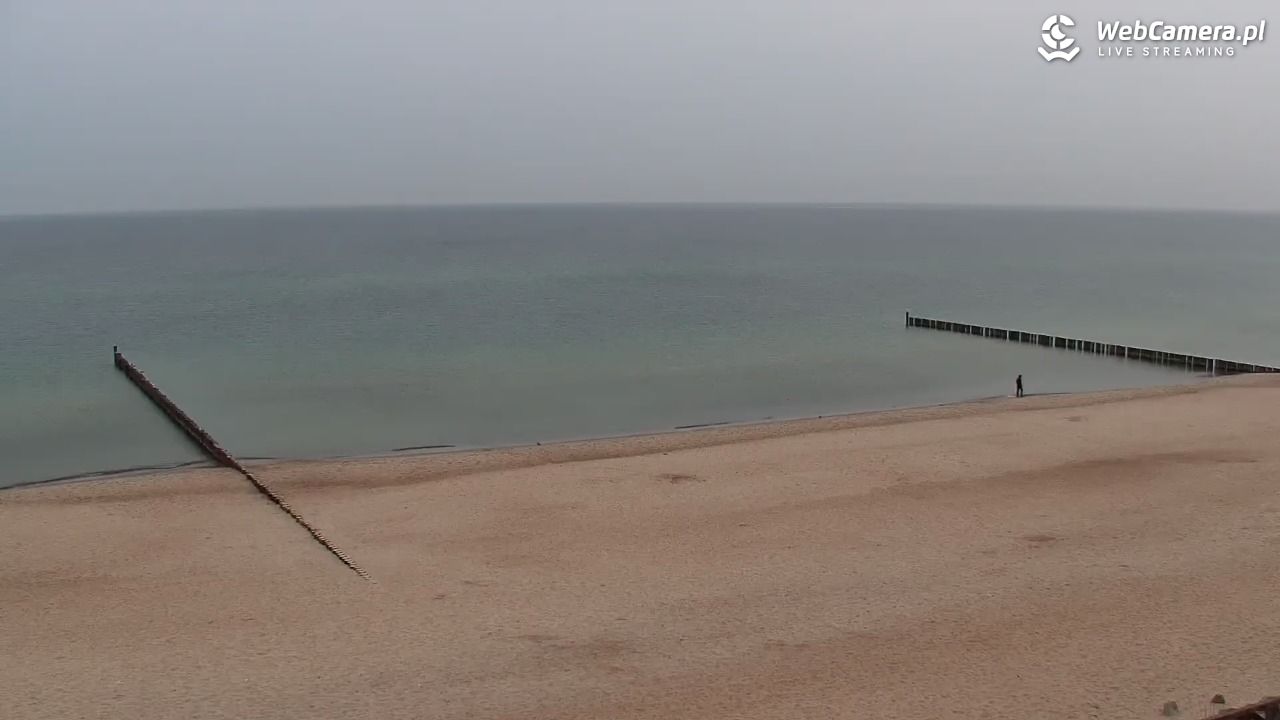 MIELNO - widok na plażę - 24 marzec 2026, 05:45