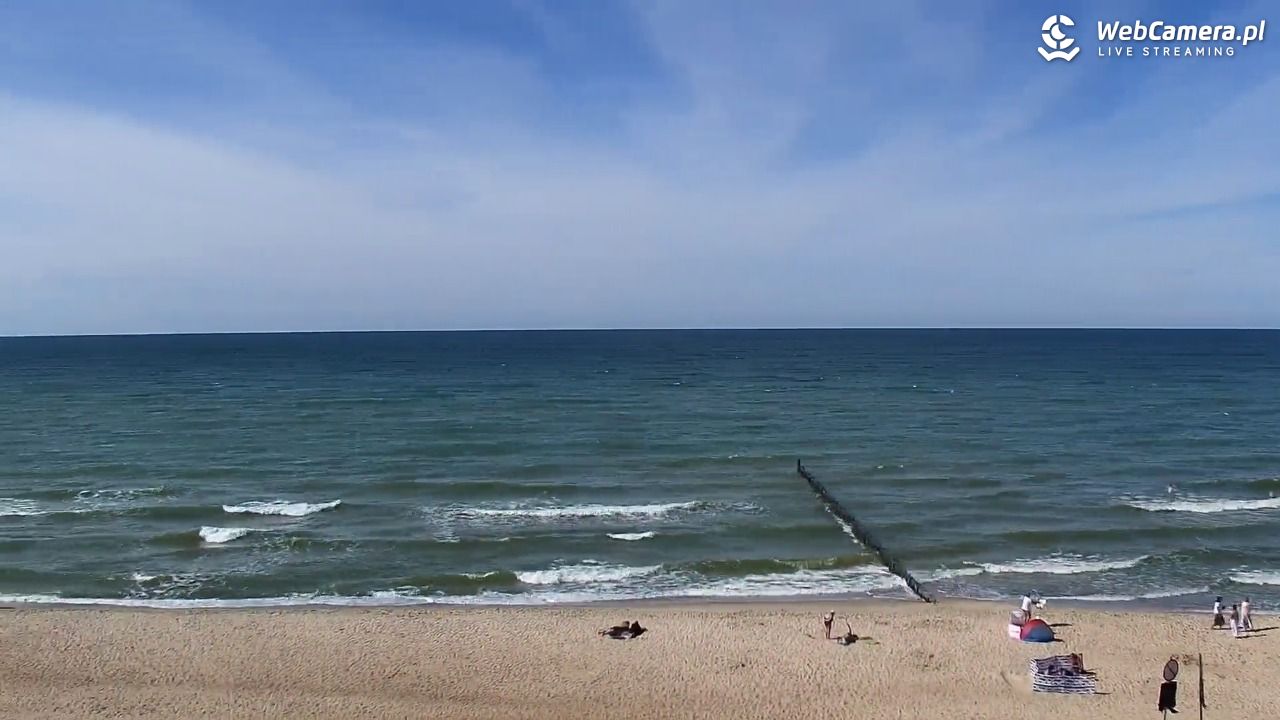 MIELNO - widok na plażę - 22 czerwiec 2026, 16:13