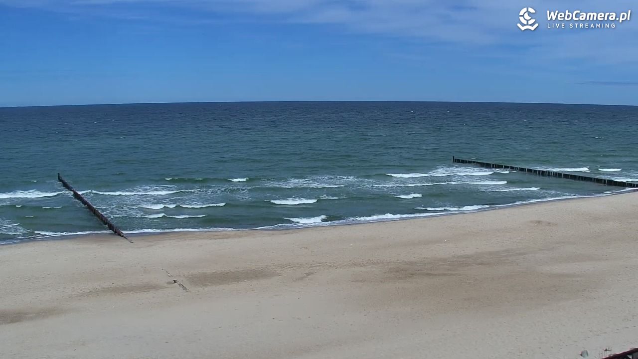 MIELNO - widok na plażę - 07 maj 2026, 12:57