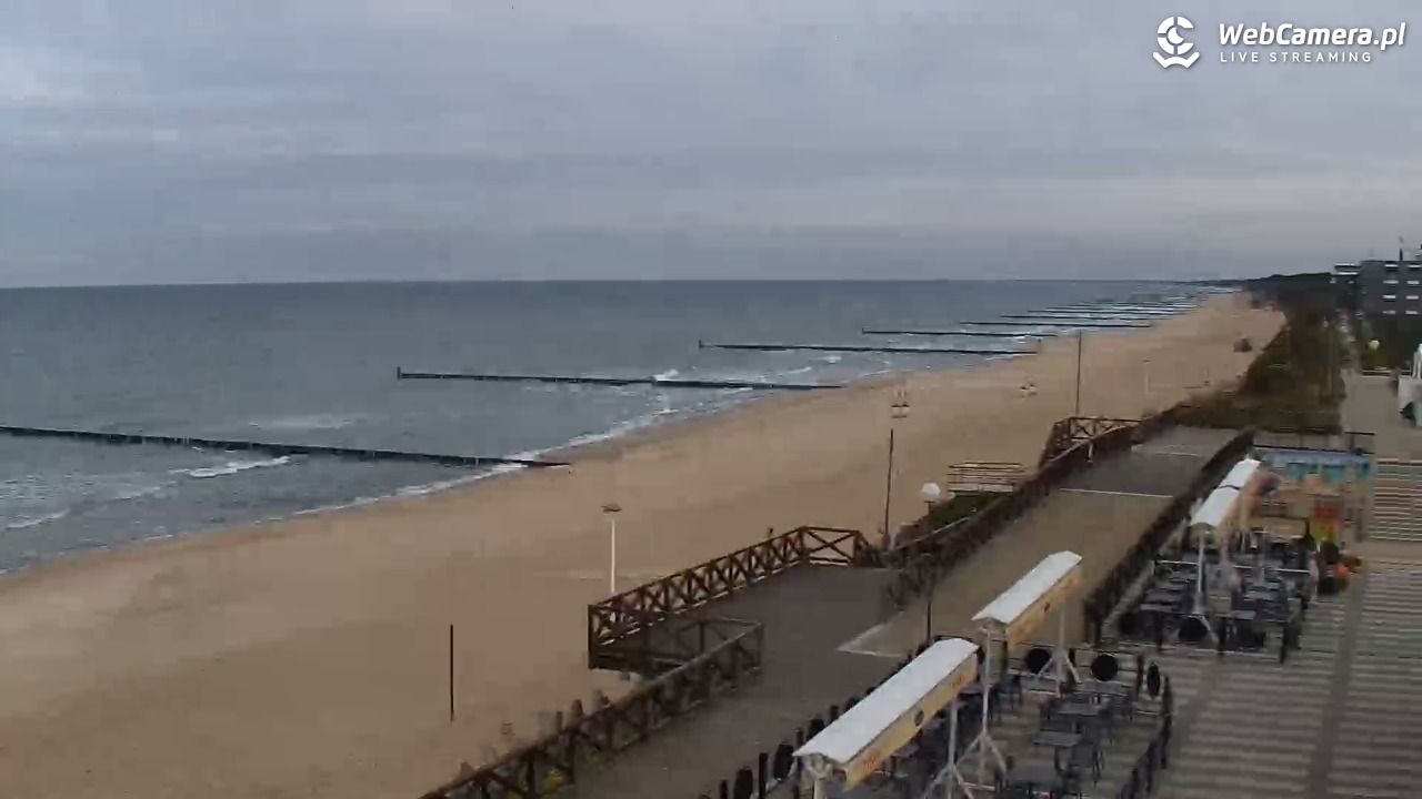 MIELNO - widok na plażę - 04 listopad 2025, 11:43
