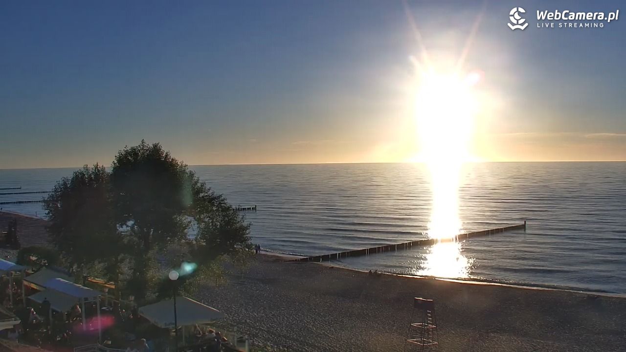 MIELNO - widok na plażę - 23 czerwiec 2026, 20:43