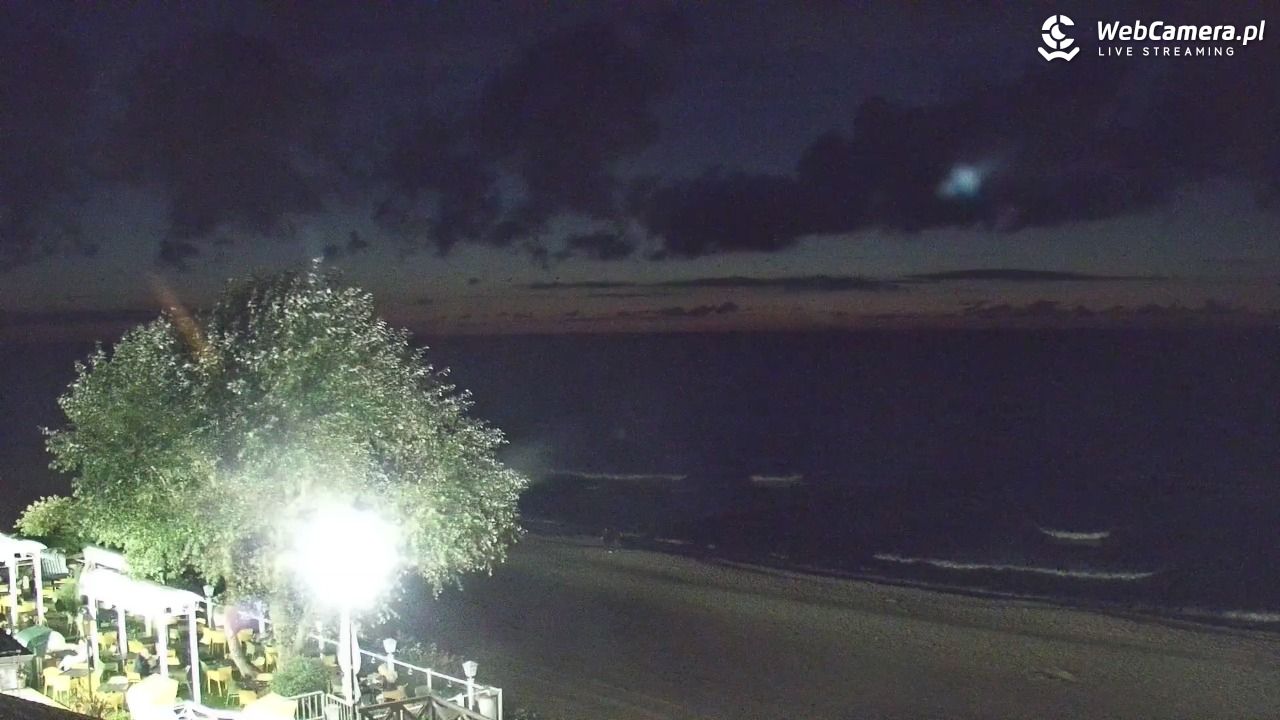 MIELNO - widok na plażę - 16 wresień 2026, 20:31
