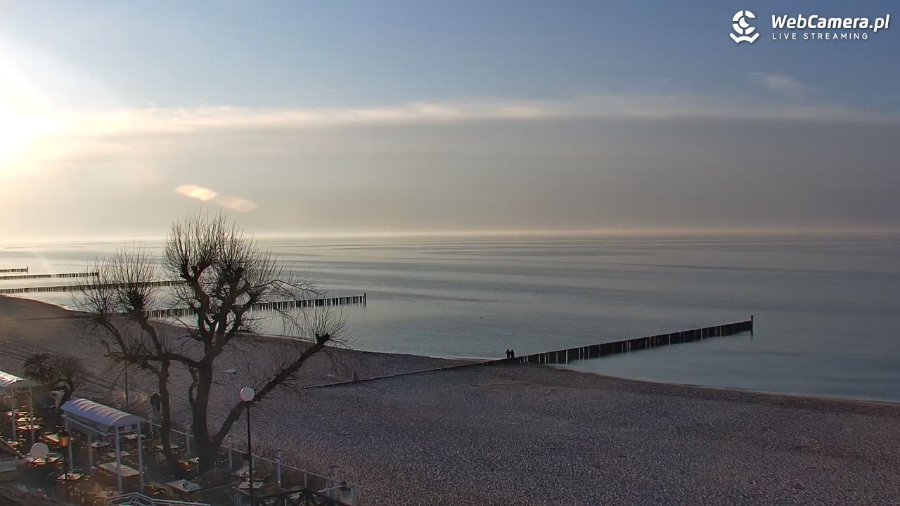 MIELNO - widok na plażę - 23 marzec 2026, 17:21