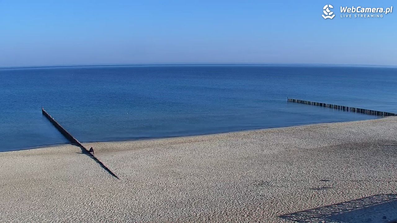 MIELNO - widok na plażę - 22 marzec 2026, 08:22