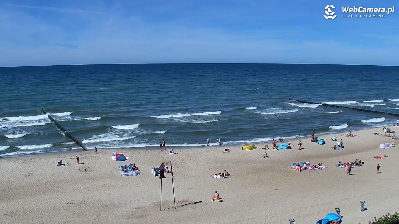 MIELNO - widok na plażę - 22 czerwiec 2026, 15:11