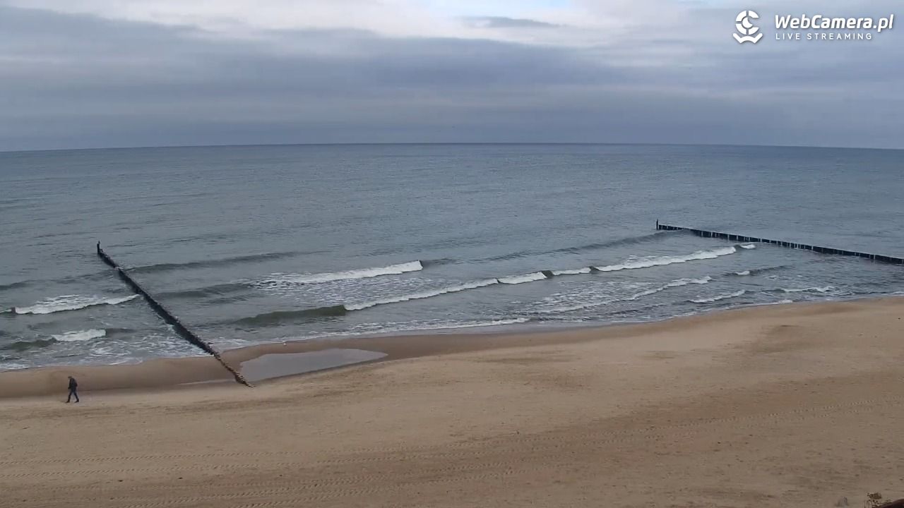 MIELNO - widok na plażę - 04 listopad 2025, 12:03